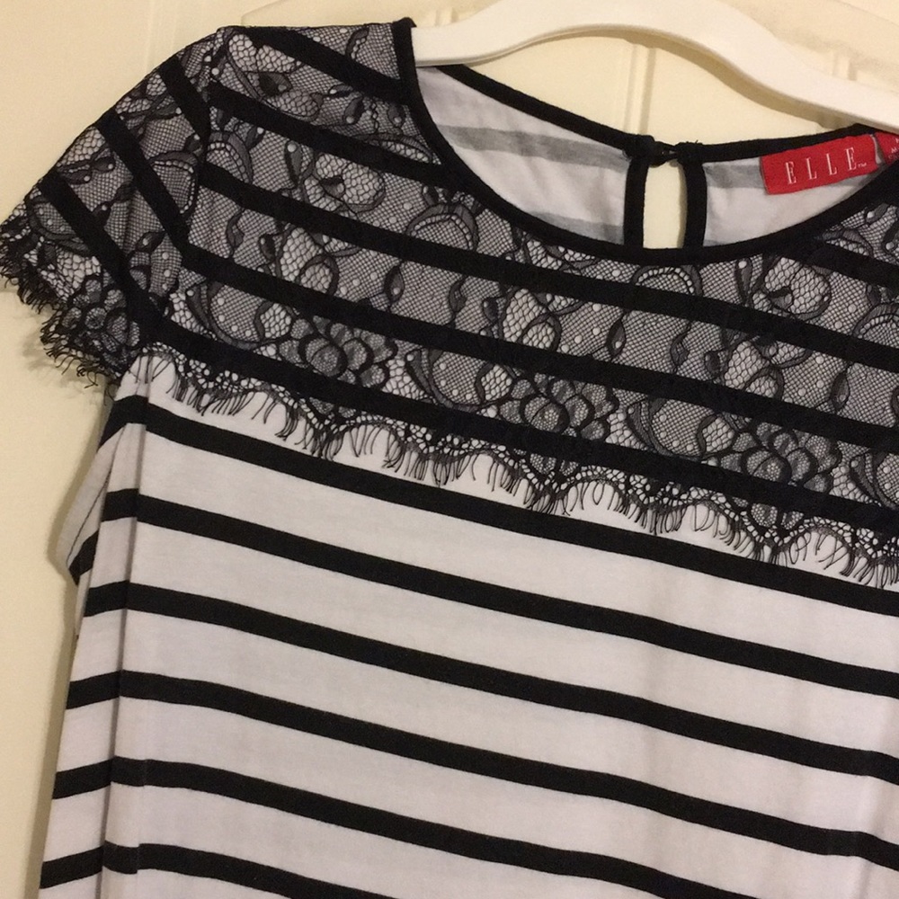 Elle Lacey striped top
